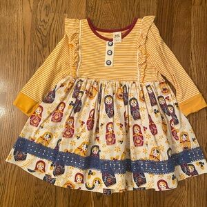 Wildflowers Russian Doll Tunic/Dress